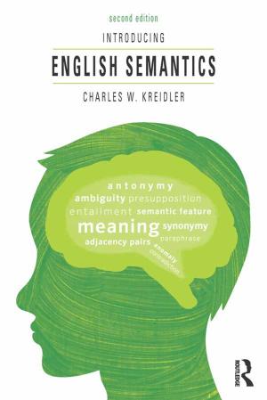 Cover of the book Introducing English Semantics by Ken Dancyger