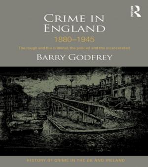 Cover of the book Crime in England 1880-1945 by Paul Hartley, Gertrud Robins