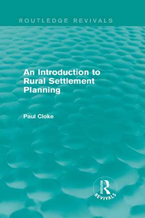 Book cover of An Introduction to Rural Settlement Planning (Routledge Revivals)