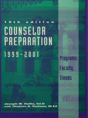 Book cover of Counselor Preparation 1999-2001