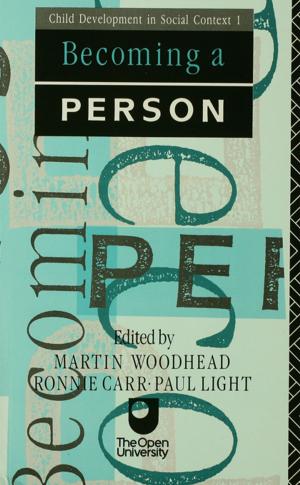 Cover of the book Becoming A Person by 