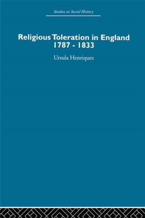 Cover of the book Religious Toleration in England by Meghan Griffith