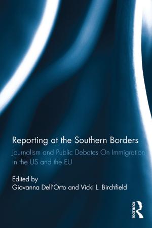Cover of the book Reporting at the Southern Borders by Mark C. Russell, Charles R. Figley