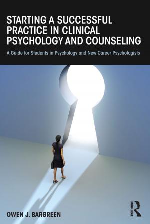 Cover of Starting a Successful Practice in Clinical Psychology and Counseling