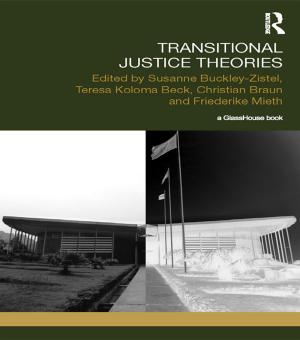 Cover of the book Transitional Justice Theories by Andrew John Merrison, Aileen Bloomer, Patrick Griffiths, Christopher J. Hall