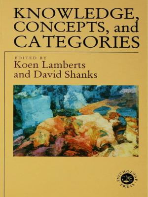 Cover of the book Knowledge Concepts and Categories by Andrew de la Garza