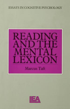 Book cover of Reading and the Mental Lexicon