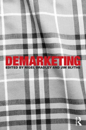 Cover of the book Demarketing by 