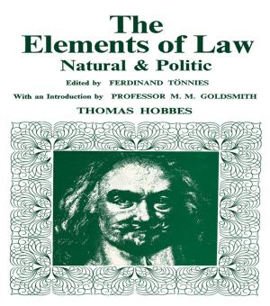 Cover of the book Elements of Law, Natural and Political by Michael Eigen