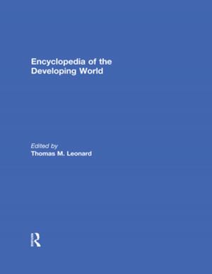 Cover of the book Encyclopedia of the Developing World by Sidney J. Blatt, Ethel S. Blatt