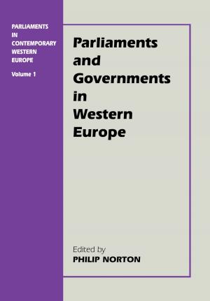 Cover of the book Parliaments in Contemporary Western Europe by Ilan Pappé