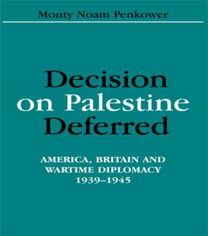 Cover of the book Decision on Palestine Deferred by T.C.W. Blanning
