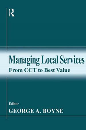 Cover of the book Managing Local Services by 