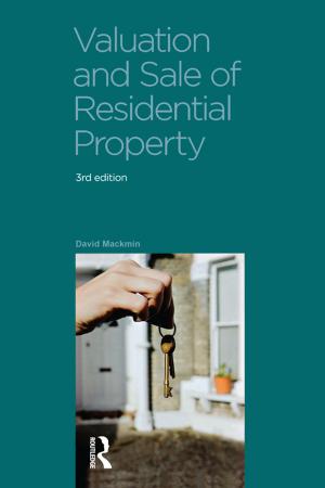 Cover of the book Valuation and Sale of Residential Property by John F. Gunion