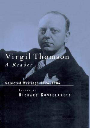Cover of the book Virgil Thomson by Patrick J. Mahaffey