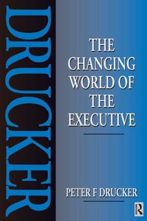 Cover of the book The Changing World of the Executive by Karen Chapple