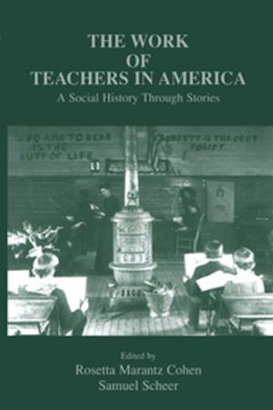 Cover of the book The Work of Teachers in America by James Sale