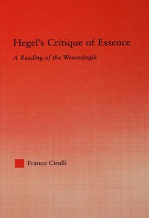 Cover of the book Hegel's Critique of Essence by Rogelio Alonso