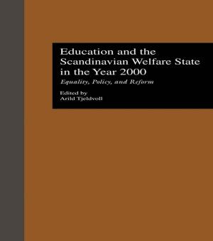 Cover of the book Education and the Scandinavian Welfare State in the Year 2000 by C. J. Jepma