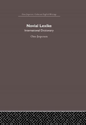 Cover of the book Novial Lexike by Elisha M. Friedman