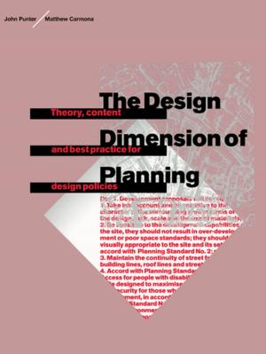 Cover of the book The Design Dimension of Planning by Dorman