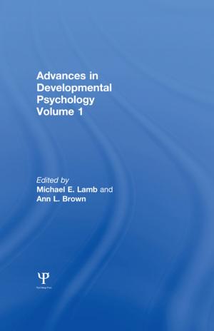 Cover of the book Advances in Developmental Psychology by Hans-Peter Blossfeld, Alfred Hamerle, Karl Ulrich Mayer