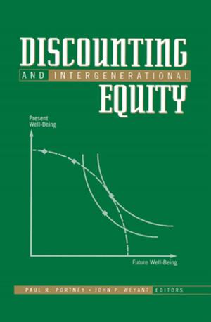 Cover of the book Discounting and Intergenerational Equity by Teresa Brennan