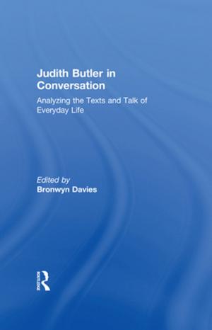 Cover of the book Judith Butler in Conversation by Heather Dubrow