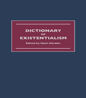 Cover of the book Dictionary of Existentialism by Alain Dieckhoff, Natividad Gutiérrez