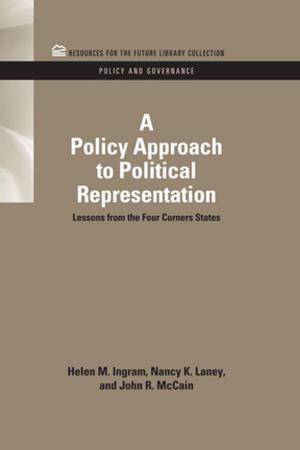 Cover of the book A Policy Approach to Political Representation by Sören Scholvin