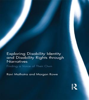 Book cover of Exploring Disability Identity and Disability Rights through Narratives