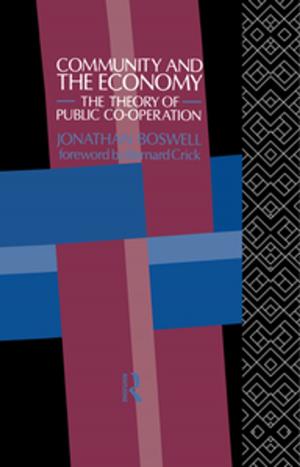 Cover of the book Community and the Economy by 