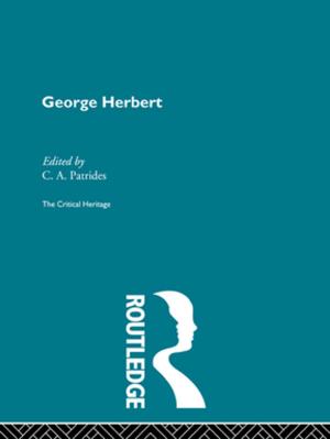 Cover of the book George Herbert by Tom Gallagher