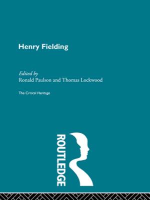 Cover of the book Henry Fielding by Avery Gordon, Angela Davis
