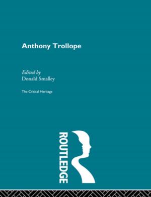 Cover of the book Anthony Trollope by Dietmar Wolfgang Pritzlaff