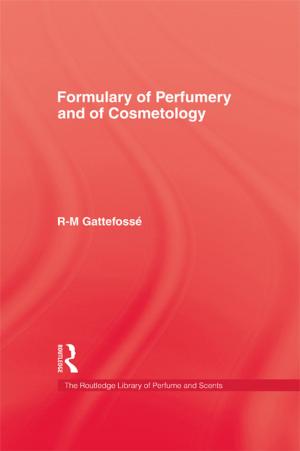 Cover of the book Formulary of Perfumery and Cosmetology by June Lennie, Jo Tacchi