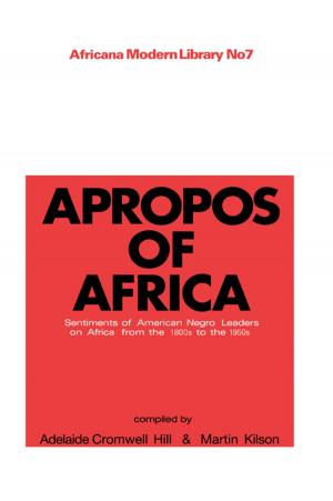 Book cover of Apropos of Africa