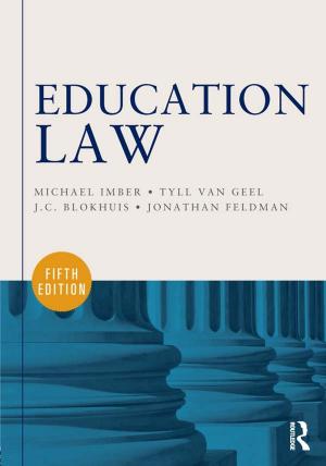 Cover of the book Education Law by Auroop Ratan Ganguly, Udit Bhatia, Stephen E. Flynn