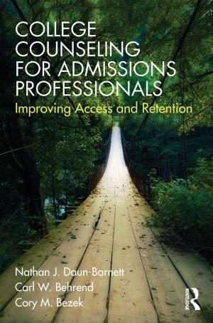 Cover of the book College Counseling for Admissions Professionals by Dennis Lawrence