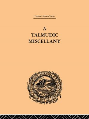 Cover of the book A Talmudic Miscellany by David Hodgkinson, Rebecca Johnston