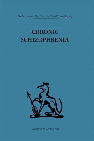 Cover of the book Chronic Schizophrenia by Jill Jegerski, Bill VanPatten