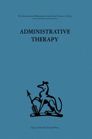 Cover of the book Administrative Therapy by Jamie C. Kassler