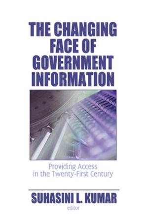 Cover of the book The Changing Face of Government Information by Philip Melling