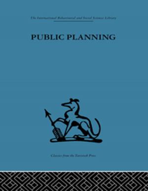 Cover of the book Public Planning by Manuela Utrilla Robles