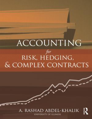 Cover of the book Accounting for Risk, Hedging and Complex Contracts by Stefano Guzzini