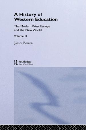 Cover of the book Hist West Educ:Modern West V3 by Marsha Casper Cook