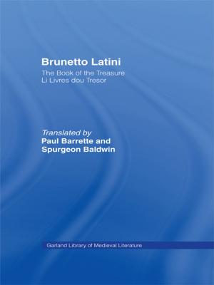 Cover of the book Brunetto Latini by David Aers, Jonathan Cook, David Punter