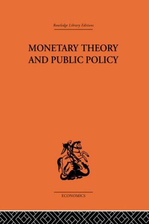 Cover of the book Monetary Theory and Public Policy by Debra L. Martin, Anna J. Osterholtz