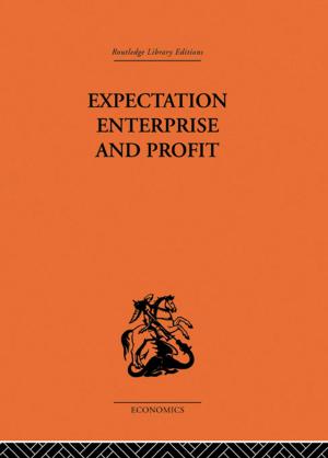 Book cover of Expectation, Enterprise and Profit