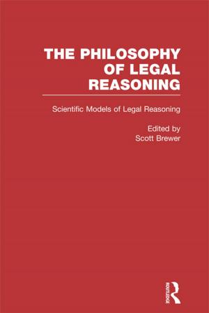 Cover of the book Scientific Models of Legal Reasoning by Fiona Cox